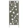 Image de Panneau décoratif ajouré en acier motif feuilles de lierre