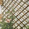 Image de Treillis en bois FSC extensible TRELLIWOOD - 1 x 3 m - Marron