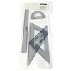 Image de Mars 569 - set de géométrie plastique bleu transparent (règle 30 cm, rapporteur, équerres 567 26-60 & 567 26-45)