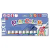 Image de Stick de peinture gouache solide textile 10 g - 12 couleurs assorties - PLAYCOLOR