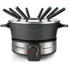 Image de Taurus FF2 Appareil à fondue, 2L, Set à fondue, Noir, Argent