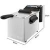 Image de Taurus 973947000 Friteuse simple image 4 l noir inox, Friteuse, Noir, Argent