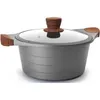 Image de Faitout fonte d'aluminium 20cm + couvercle Lacor 27320