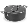Image de Marmite aluminium 16cm + couvercle Lacor 48116