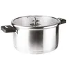 Image de Set 3 casseroles inox 16 / 18 / 20 cm + poignée Lacor 56610