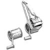 Image de Moulin Rape 2 Tambours Inox