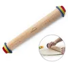 Image de Lacor 67142 rouleau hêtre avec anneaux bois beige
