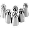 Image de Douilles russes x6 inox 3x6.2cm lacor 68893