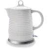 Image de Bouilloire en céramique blanche 1.3 litre - Lacor - Blanc - Céramique