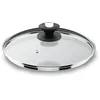 Image de Couvercle en verre bord inox 14 cm - Lacor - Transparent - Verre