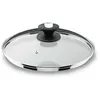 Image de Couvercle en verre bord inox 16 cm - Lacor - Transparent - Verre