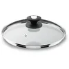 Image de Couvercle en verre bord inox 32 cm - Lacor - Transparent - Verre