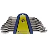Image de Irimo, Clé à molette, Jeu de clés à fourche double, 6x7-20x22, 8 pièces dans un support (10 mm, 11 mm, 12 mm, 13 mm, 14 mm, 15 mm, 16 mm, 17 mm, 18 mm, 19 mm, 20 mm, 21 mm, 22 mm, 6 mm, 7 mm, 8 mm, 9 mm)