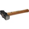 Image de Massette Carrée Manche Bois 1250 G - 135x280mm