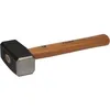 Image de Massette Carrée Manche Bois 1000 G - 95x260mm