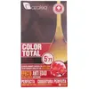 Image de Couleur Azalée Total 5,77 Cheveux Châtain Clair Marron Intense gray
