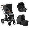 Image de Poussette Trio KAWAI + Micro BB + IKOOS COLD BLACK