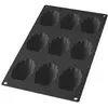 Image de Lékué - Moule Madeleines - 9 cavités - Noir