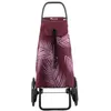 Image de Poussette de marché 6 roues 43l bordeau Rolser IMX439 Burdeos