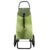 Image de Poussette de marché 6 roues 43l vert Rolser IMX439 Kaki