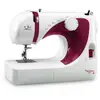 Image de Jata Costura MC695 Génesis Machine à Coudre Blanc/Rouge
