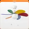 Image de Ventilateur de plafond pour enfants 81 cm avec lampe intégrée - FARO PALAO multicolore 33179