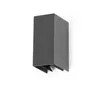 Image de Faro - Applique extérieure Blind LED IP54 - Gris foncé