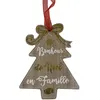 Image de Décoration de sapin à suspendre en bois