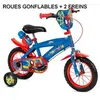Image de Velo 12 pouces spiderman 3/5 ans stabilisateur new