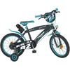 Image de Toimsa Blue Ice Vélo Garçon 16 pouces 25,4 cm Garçon Frein à serrer Noir/Bleu