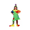 Image de déguisement clown pour fille - 5/6 ans - multicolore - générique 6748