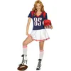 Image de Déguisement Joueuse de Football American Taille : M/L - 40/42