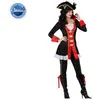Image de Deguisement De Capitaine De Pirate Femme Anglais - Noir / rouge - T-2
