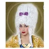 Image de Perruque marquise baroque blanche - Déguisements et fêtes