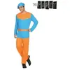 Image de Déguisement pour Adultes Page Bleu (4 Pcs) (Taille M/L)