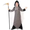Image de Déguisement - La Mort - Enfant Taille : 7/9 ans (120 à 132 cm)