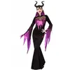 Image de Déguisement Femme Reine Maléfique Violet/Noir