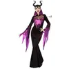 Image de Déguisement Femme Reine Maléfique Violet/Noir
