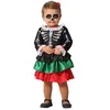 Image de Déguisement Squelette Mexicain - Bébé fille - 18/24 mois (81 à 86 cm) ATOSA