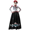 Image de Déguisement squelette mexicain - Femme - XL - 42/44 ATOSA