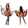 Image de Déguisement Femme Papillon Monarque