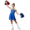 Image de Déguisement Cheerleader Bleu - Fille - 5/6 ans (110 à 116 cm) ATOSA