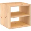 Image de Astigarraga - Cube de rangement en pin massif Dinamic Tablette intermédiaire