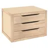 Image de Bloc 3 tiroirs bois 29.5x38x30cm Astigarraga blna30