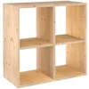 Image de Cube à  tagà ¨re 4 Cases Sà ©rie Dinamic - 70.8x70.8x33cm