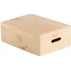 Image de Caisse De Rangement En Pin Massif 40x30x14cm