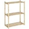 Image de Etagère 3 tablettes à lattes 88x65x30cm Astigarraga nc-3-30