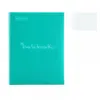 Image de Cahier Notebook à spirale A4 MIQUELRIUS Emotion 160p Grands carreaux Seyès perforé Turquoise