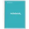 Image de Miquelrius, Cahier + bloc-notes, Notizbuch A4 80 SQU.90G PP EMOTIONS SKYblau (A4, Pointillés)