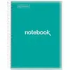 Image de Miquelrius, Cahier + bloc-notes, Notizbuch A4 80 SQU.90G PP EMOTIONS TURQ (A4, Pointillés, Couverture souple)